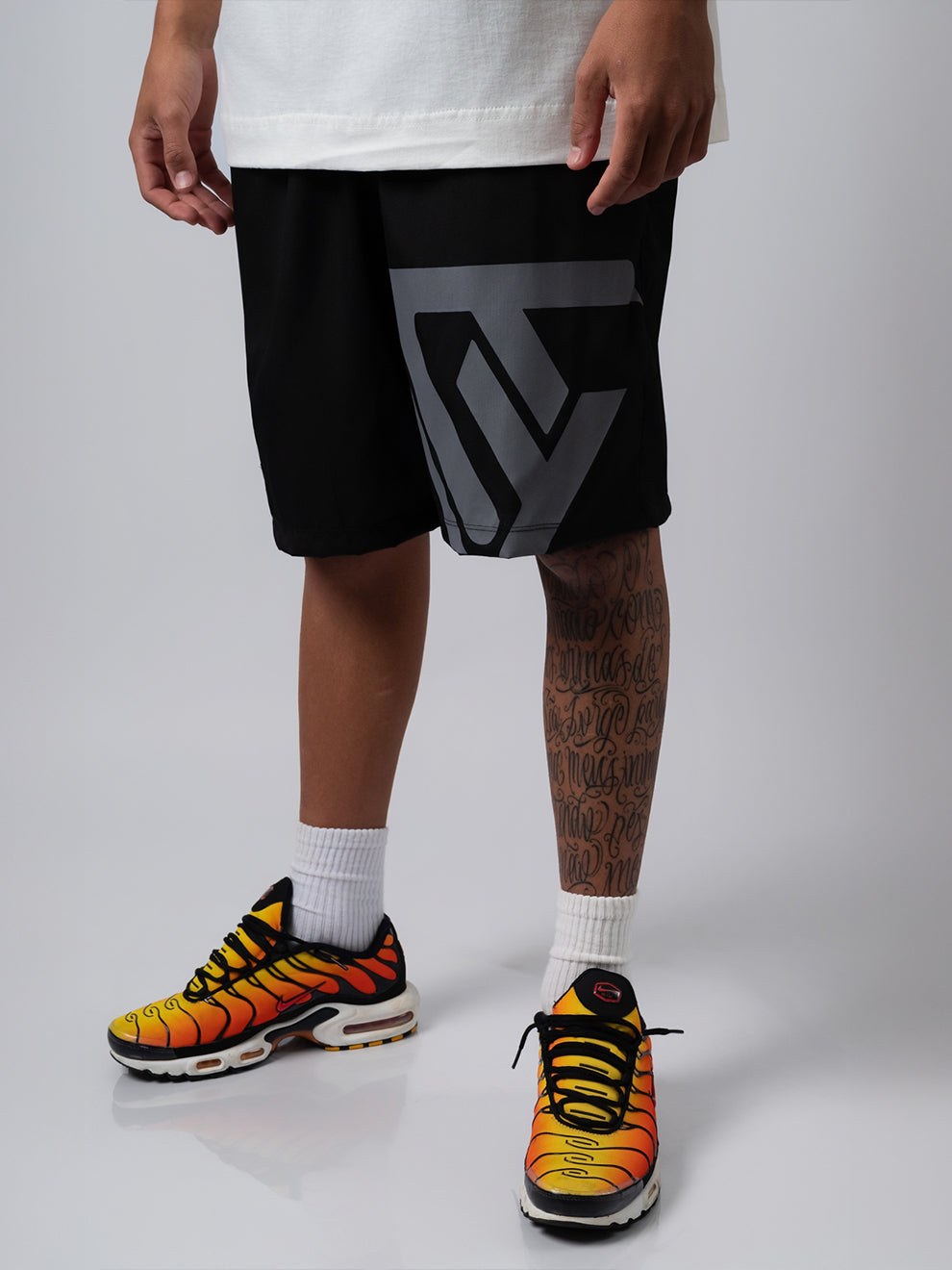 Bermuda Nylon Symbol Preto