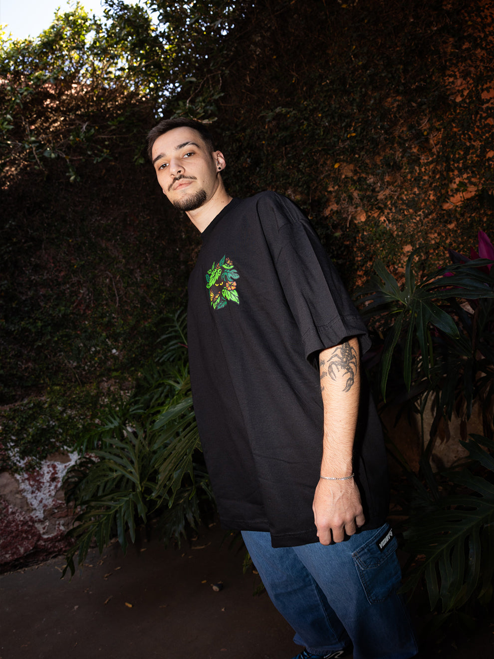 Camiseta Garden Preto