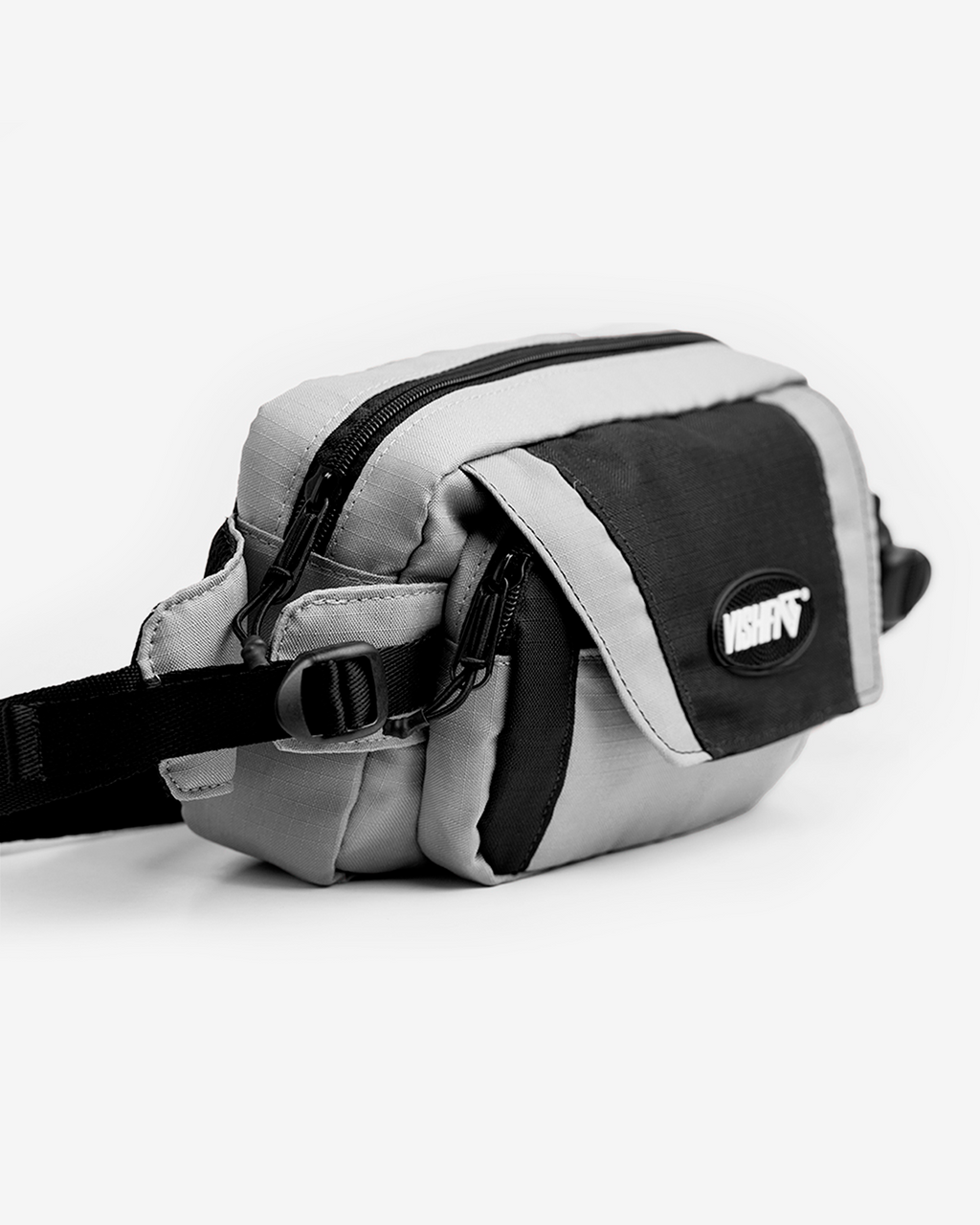 WAIST BAG TAG TWO CINZA