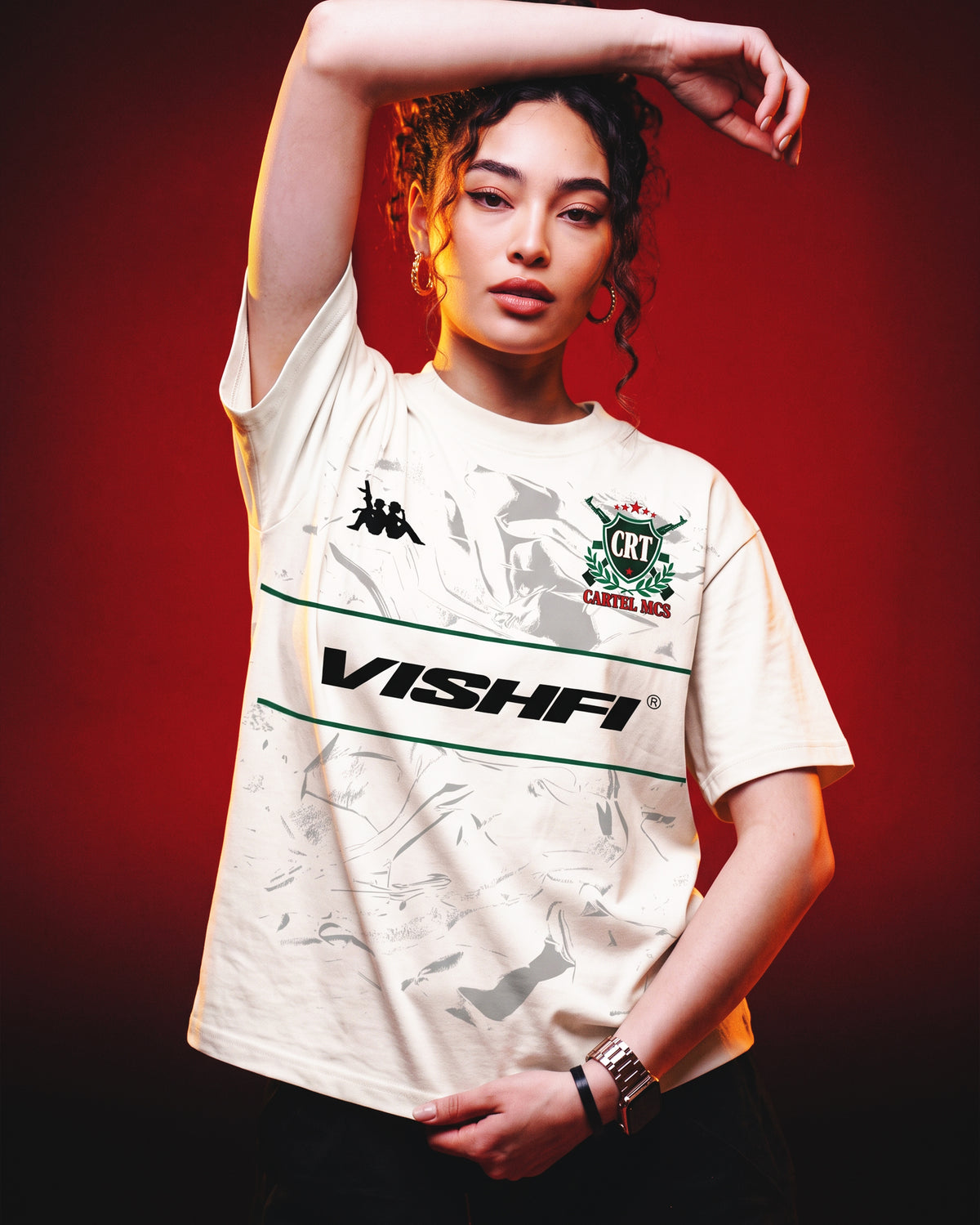 Camiseta Heavy Oversized Sport Off White Cartel Mcs