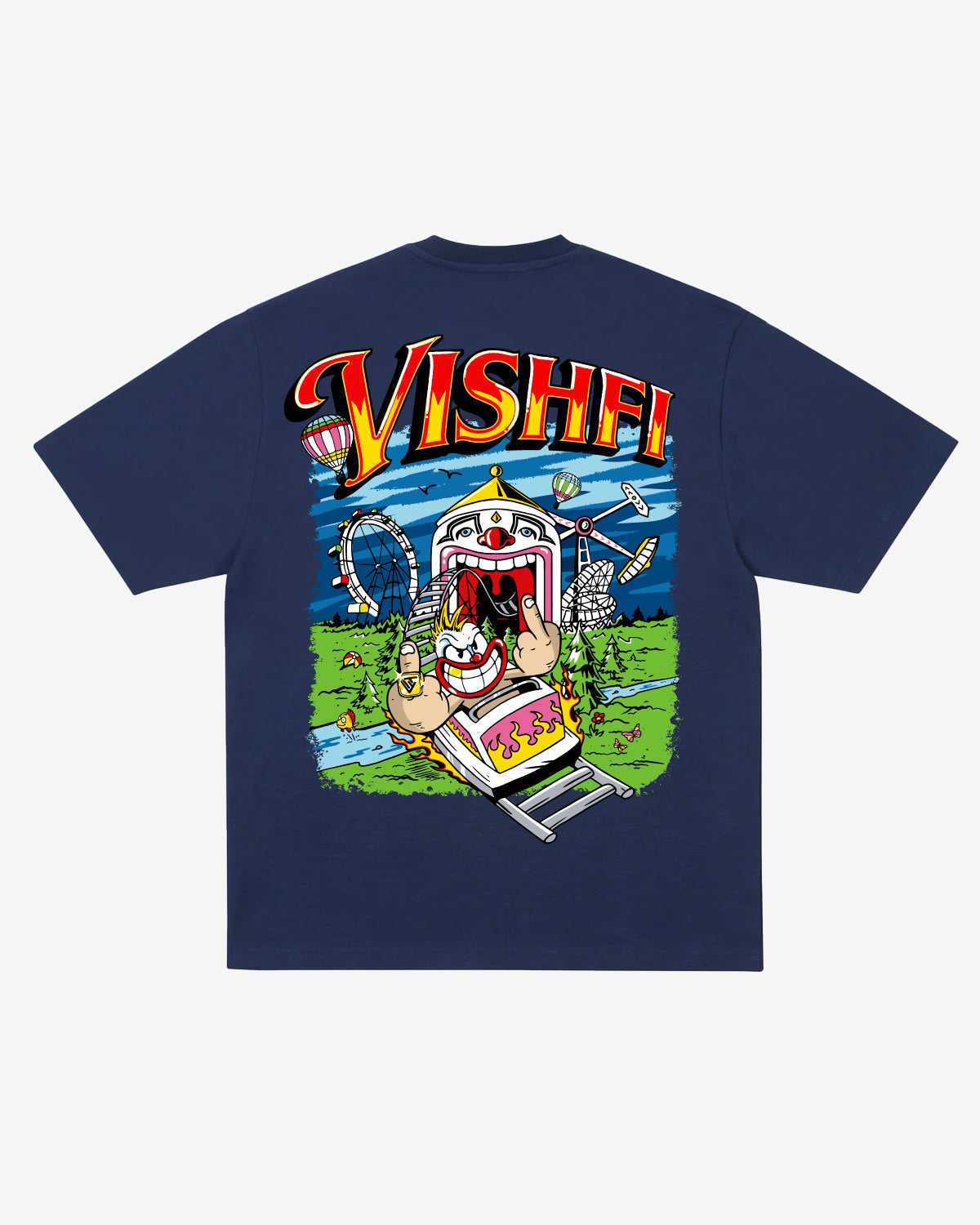 T-SHIRT CIRCUS NAVY