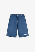 Bermuda Jeans Jorts Logo Azul Escuro