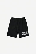 Bermuda Moletom VSHF X CRT Preta Cartel Mcs