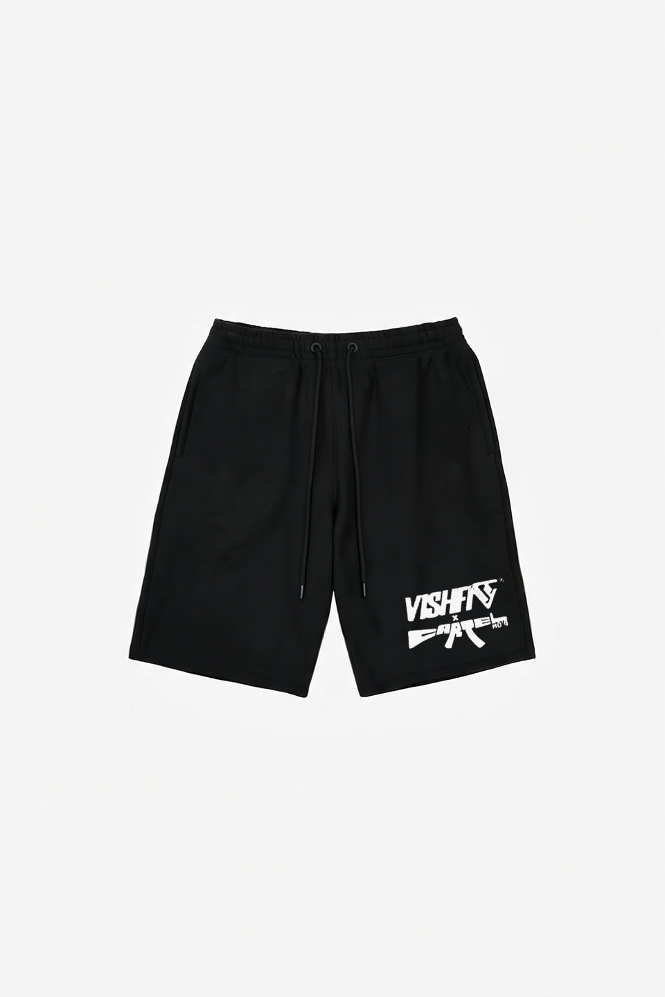 Bermuda Moletom VSHF X CRT Preta Cartel Mcs