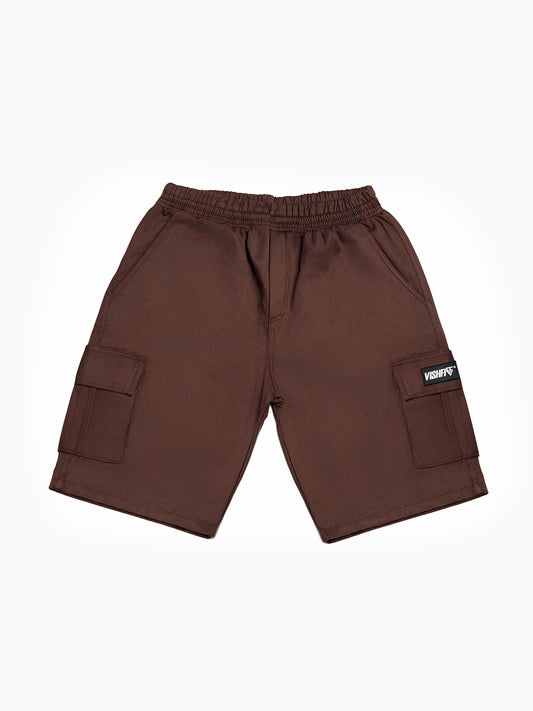 Bermuda Cargo Sarja Tag Marrom