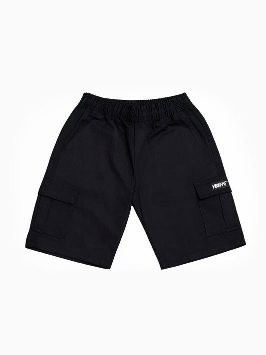 Bermuda Cargo Sarja Tag Preta