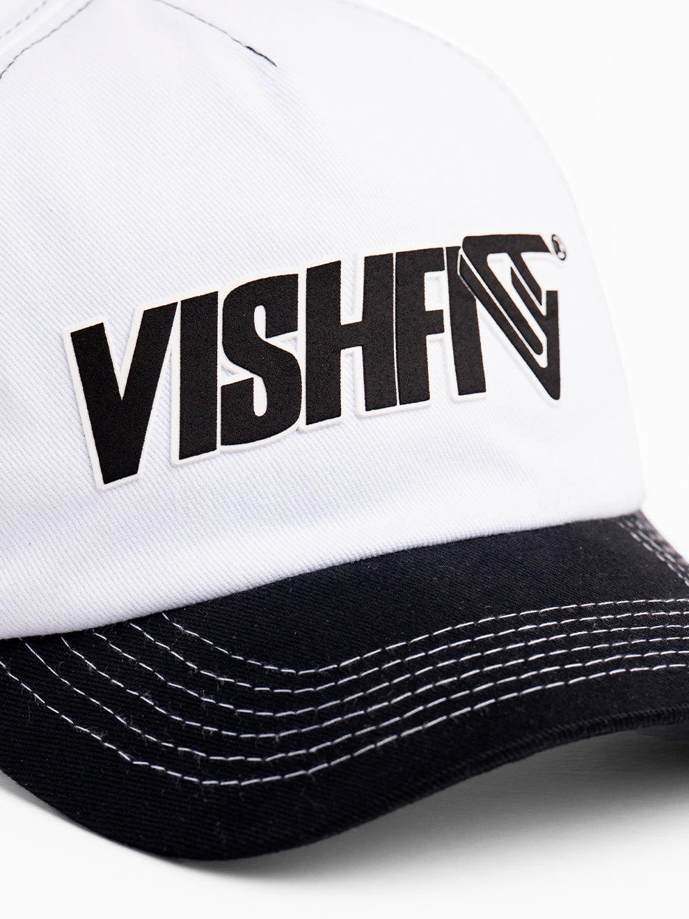DAD HAT LOGO RELEVO WHITE