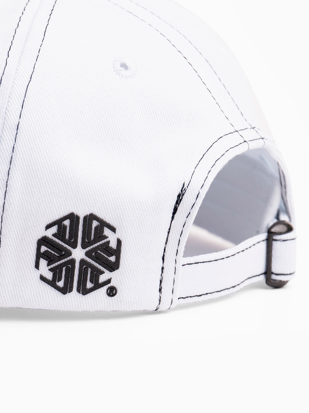 DAD HAT LOGO RELEVO WHITE