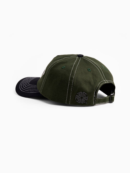 Boné Dad Hat Logo Relevo Verde