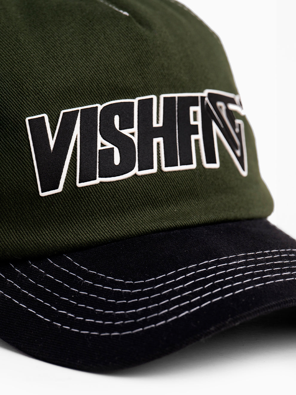 DAD HAT LOGO RELEVO GREEN