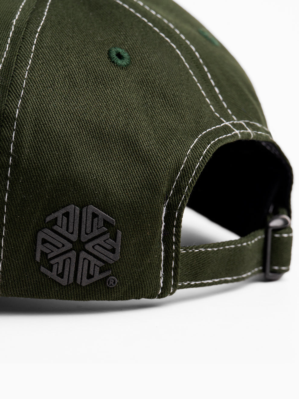 DAD HAT LOGO RELEVO GREEN