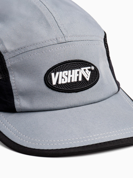 Boné 5 Panel Classic Tag Cinza