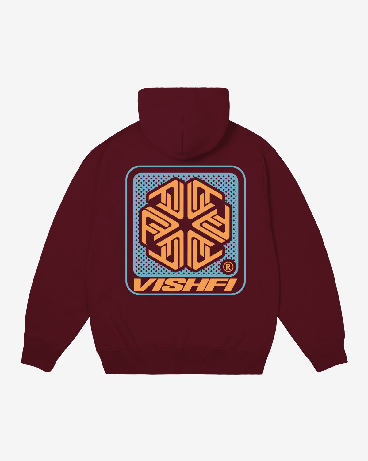 HOODIE UMBR BORDÔ