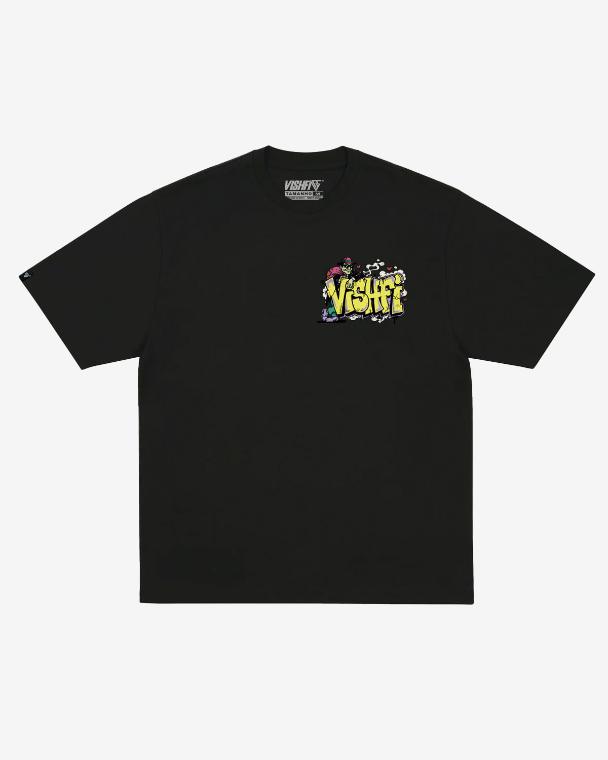 T-SHIRT HUSTLER BLACK