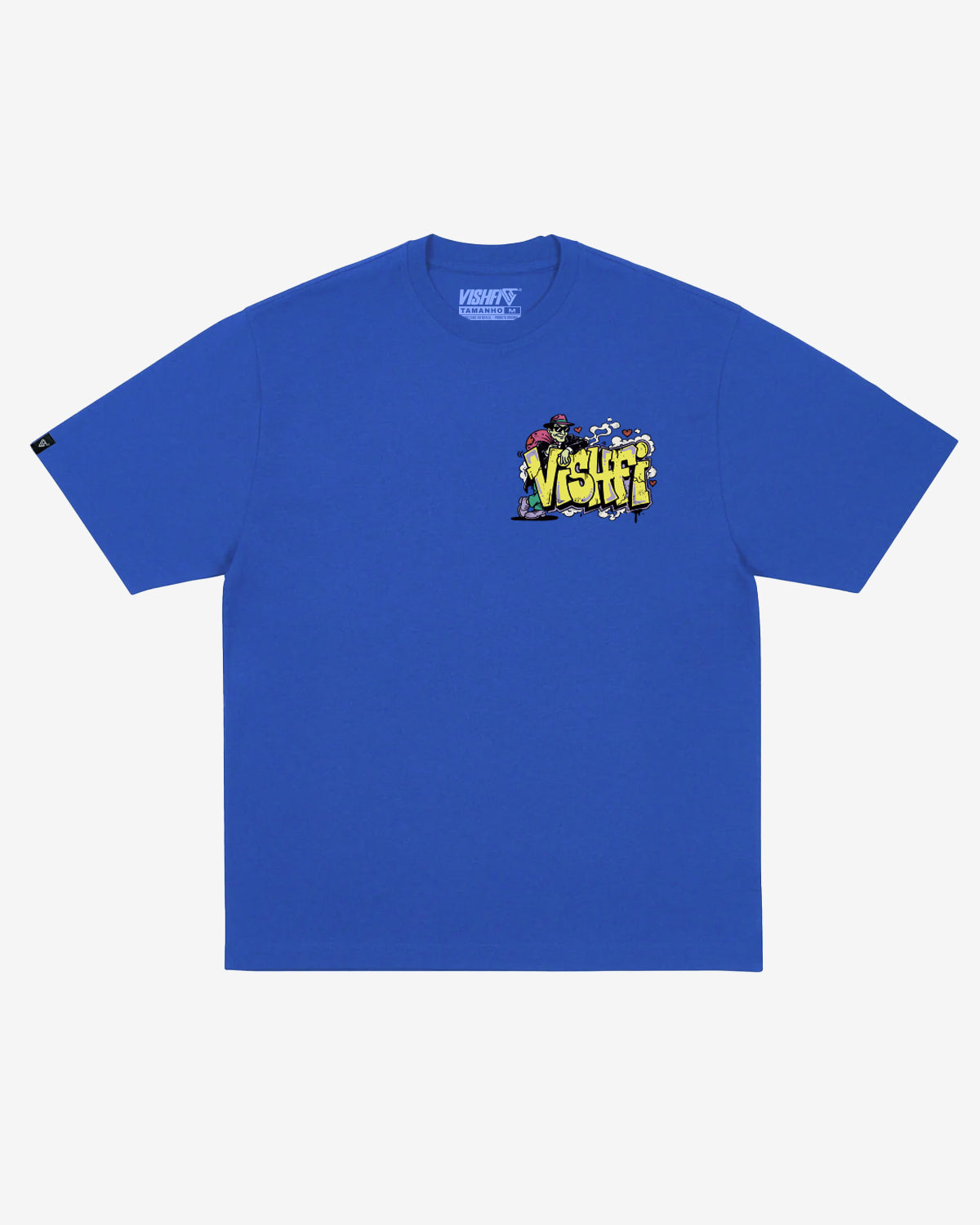 T-SHIRT HUSTLER ROYAL BLUE