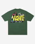 T-SHIRT HUSTLER GREEN