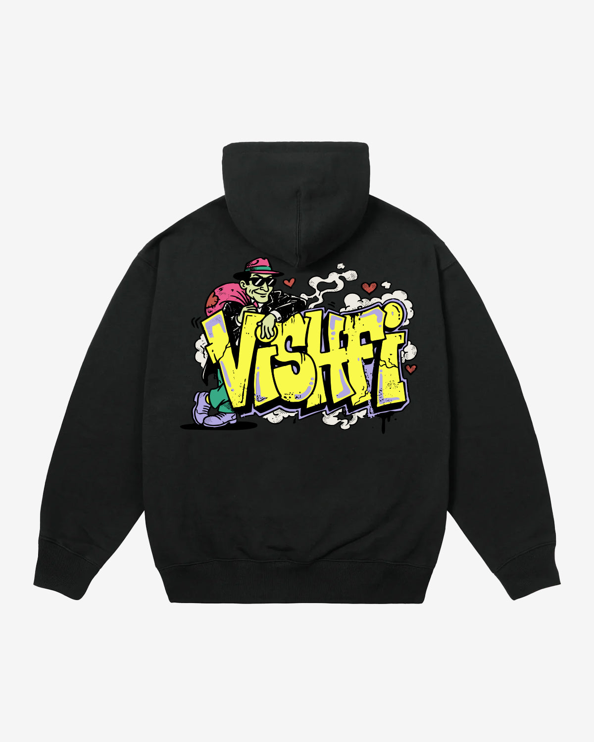 HOODIE HUSTLER BLACK