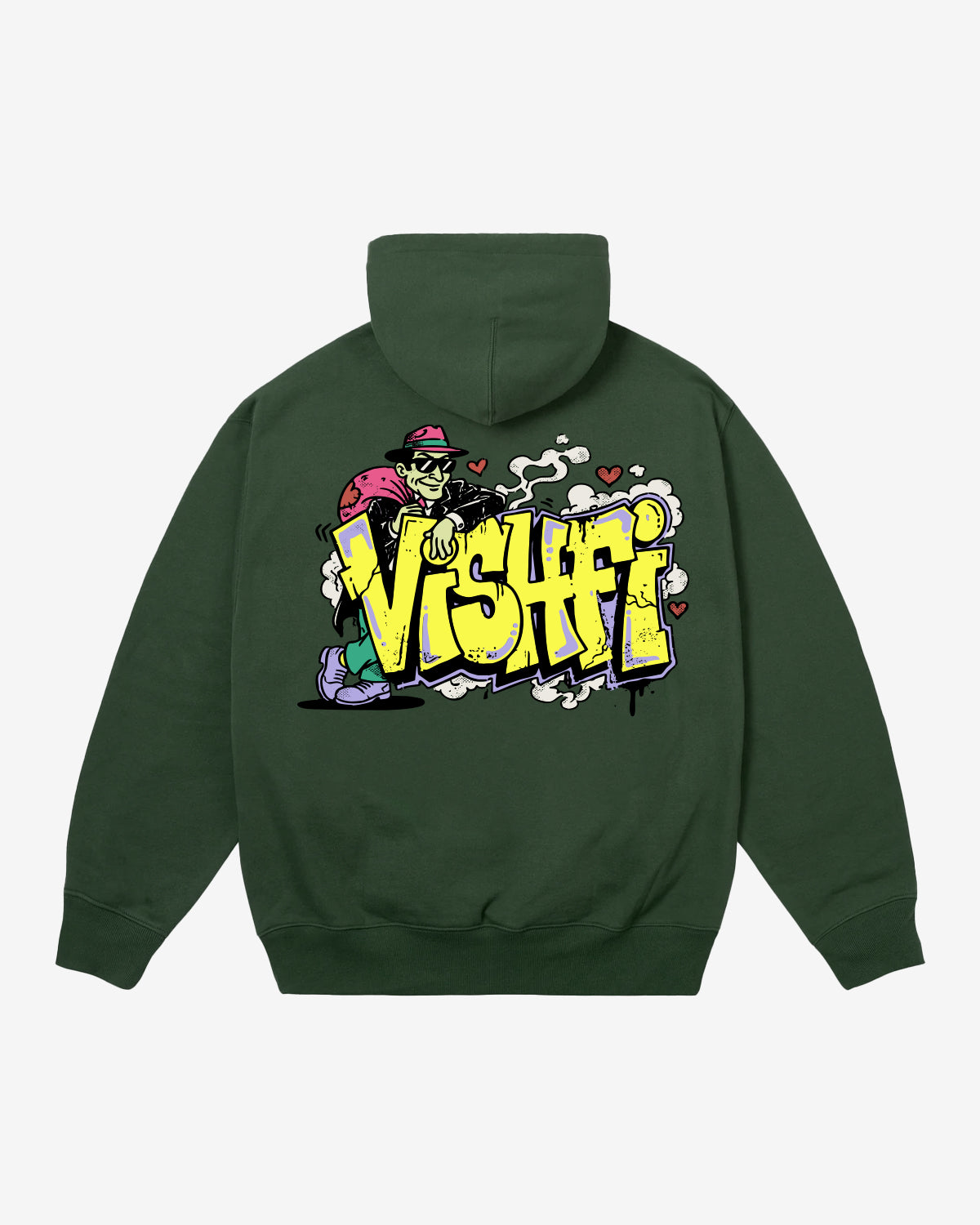 HOODIE HUSTLER GREEN