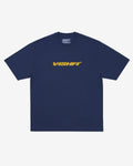 T-SHIRT MID LOGO NAVY