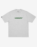 T-SHIRT MID LOGO HEATHER GRAY