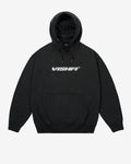HOODIE MID LOGO BLACK