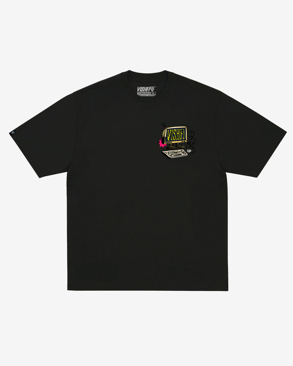 T-SHIRT WEB BLACK