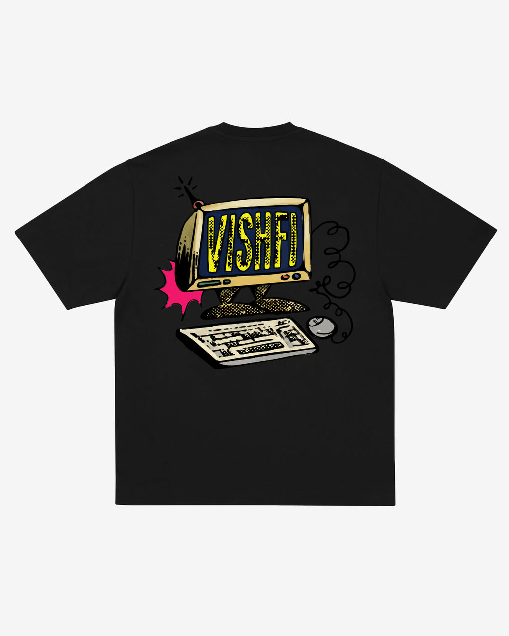 T-SHIRT WEB BLACK