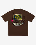 T-SHIRT WEB BROWN