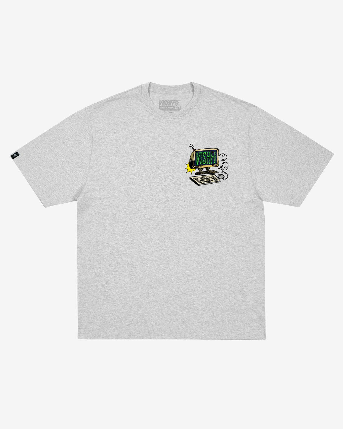 T-SHIRT WEB HEATHER GRAY