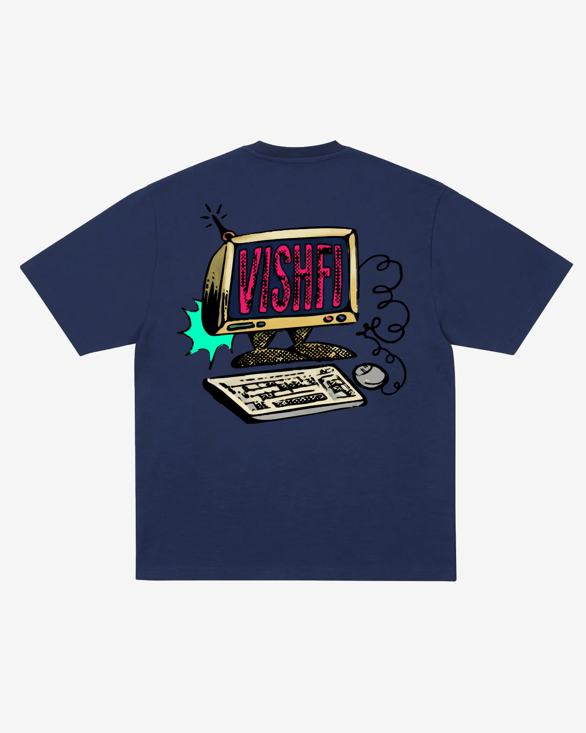 T-SHIRT WEB NAVY