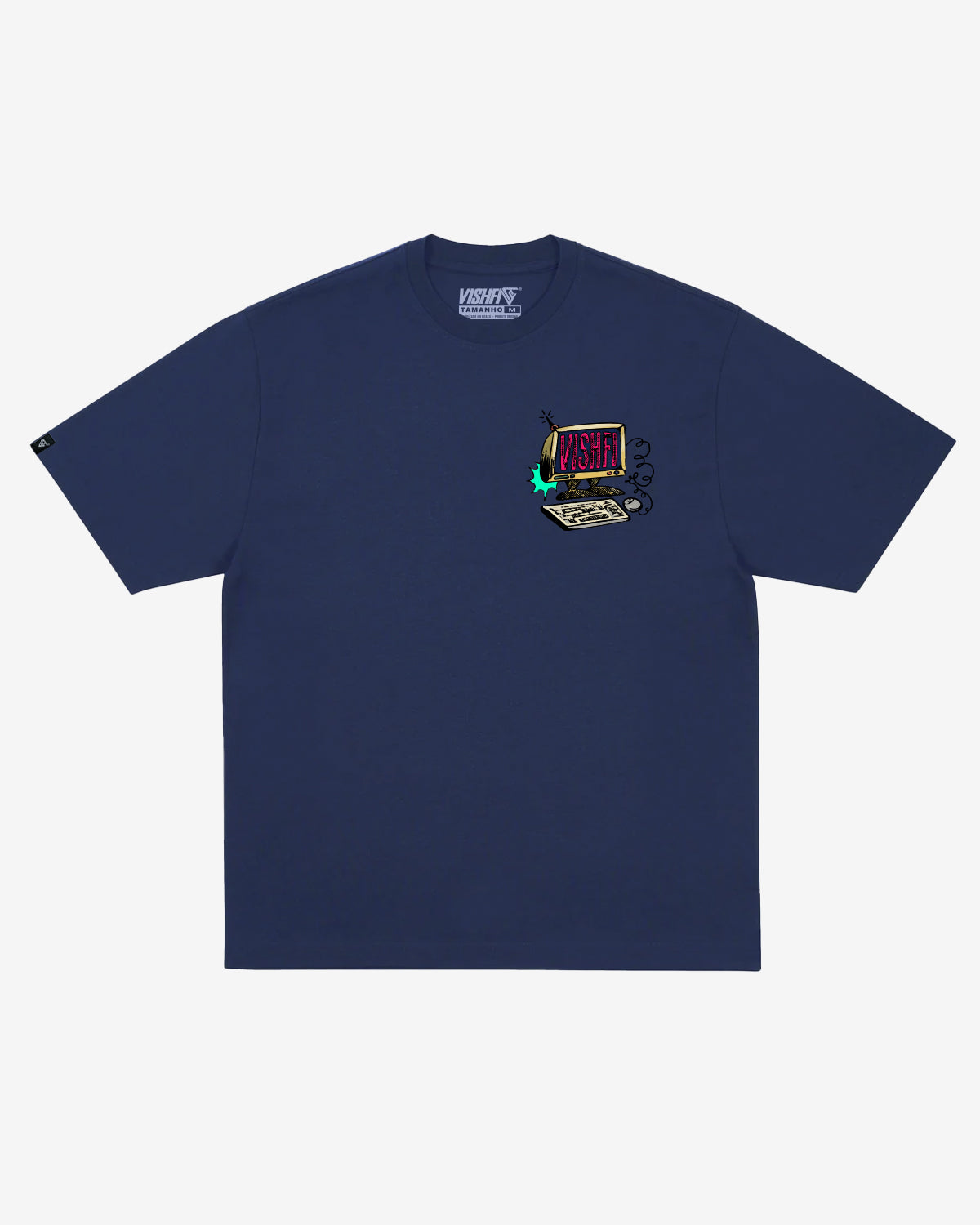 T-SHIRT WEB NAVY