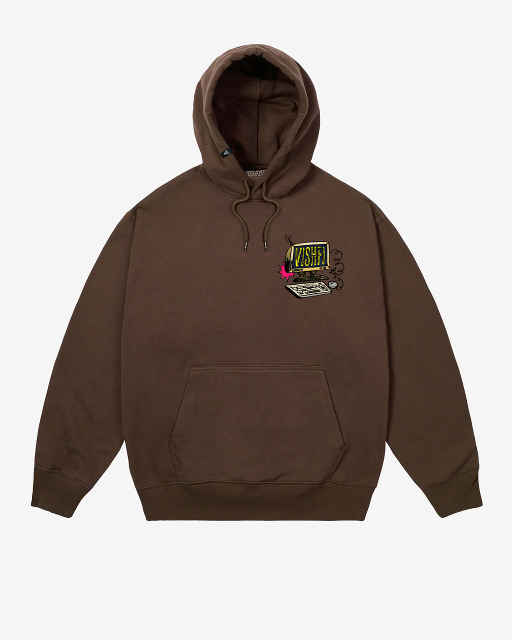 HOODIE WEB BROWN