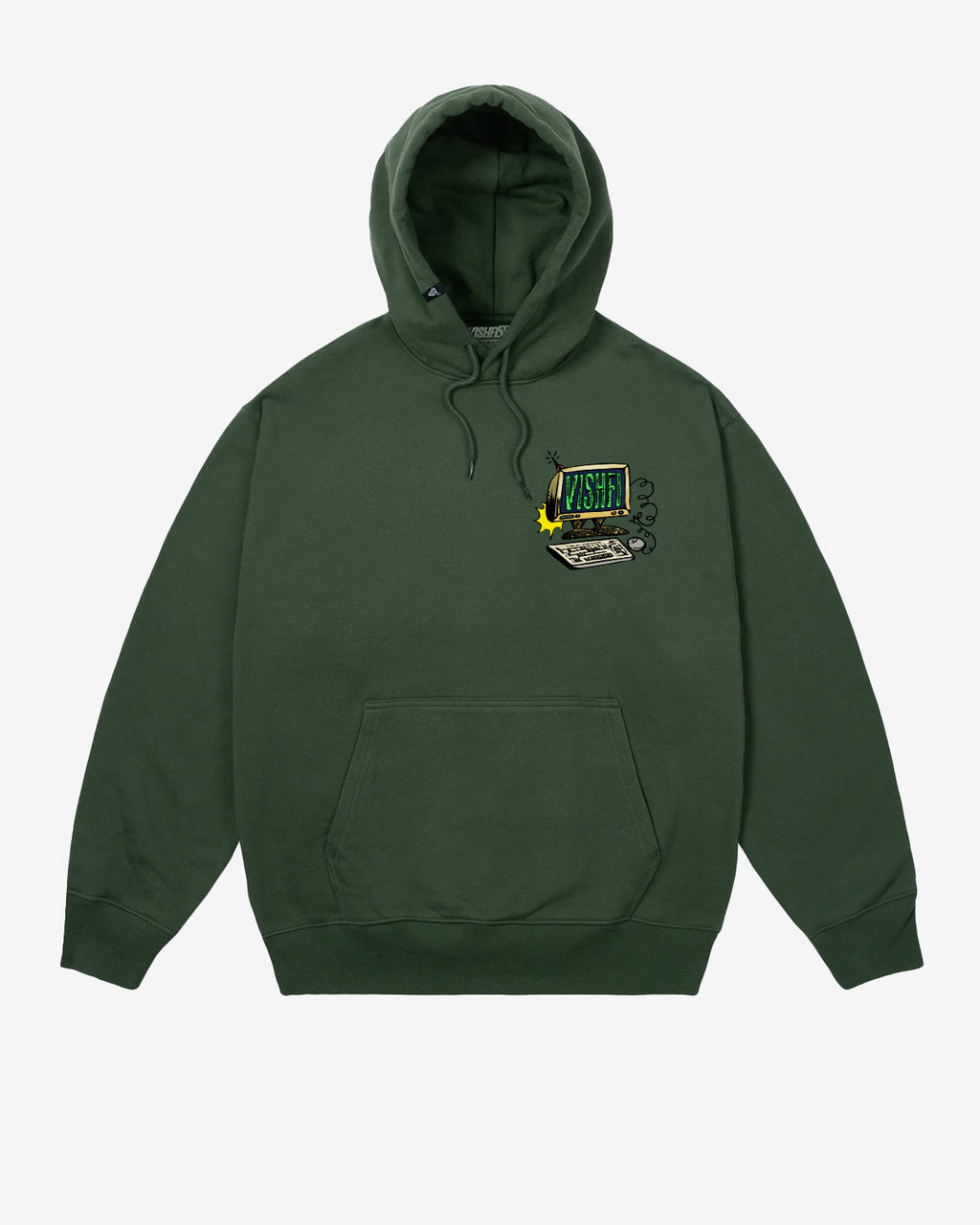 HOODIE WEB GREEN