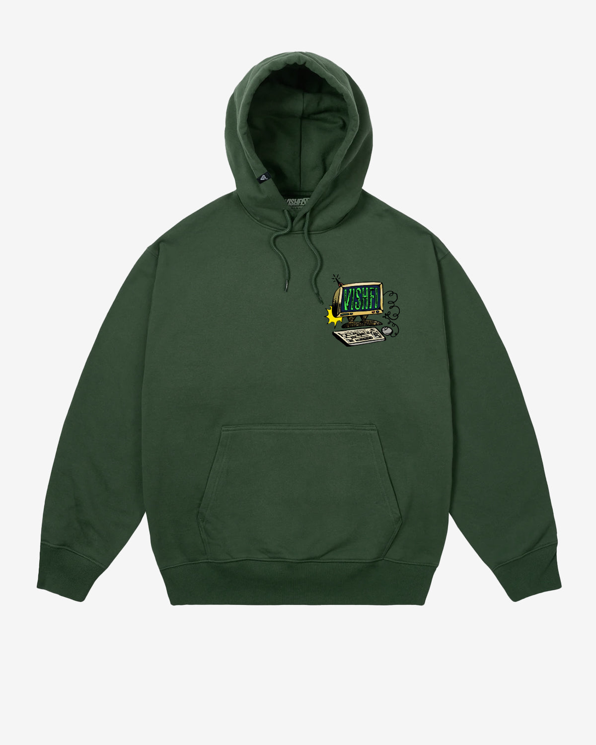 HOODIE WEB GREEN