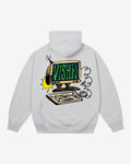 HOODIE WEB HEATHER GREY