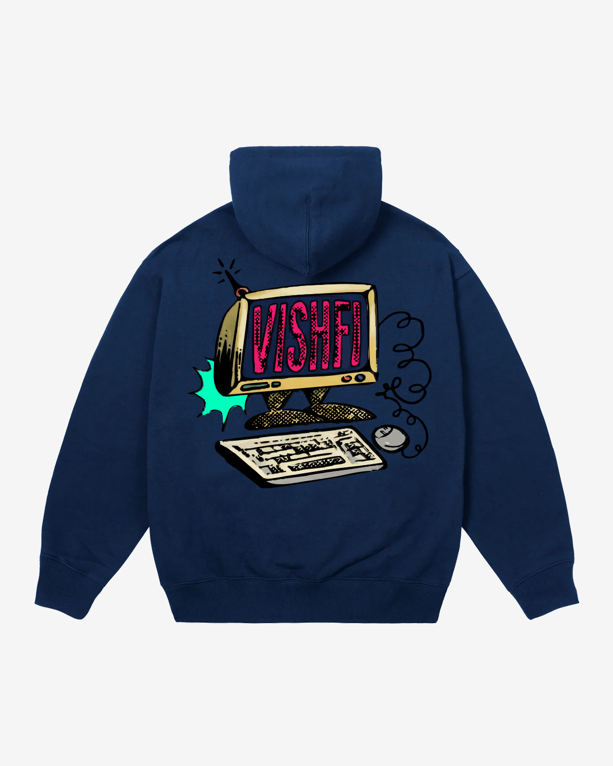 HOODIE WEB NAVY