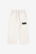 Calça Moletom Premium Lettering Off White
