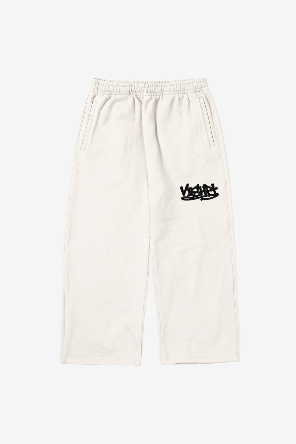 Calça Moletom Premium Lettering Off White