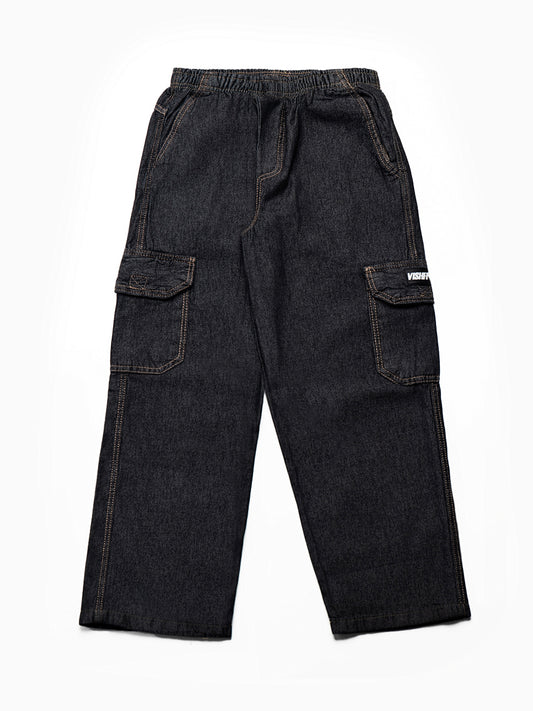 Calça Cargo Tag Jeans Preta
