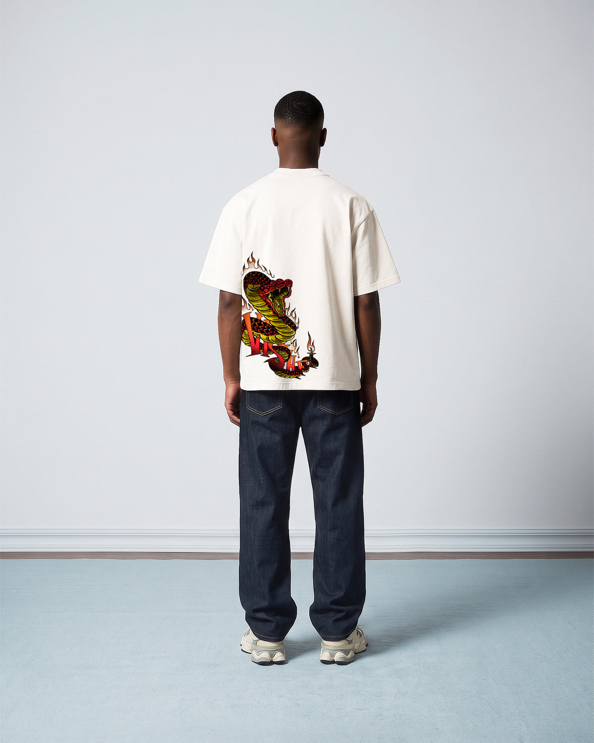 Camiseta Heavy Oversized Boitatá Off White