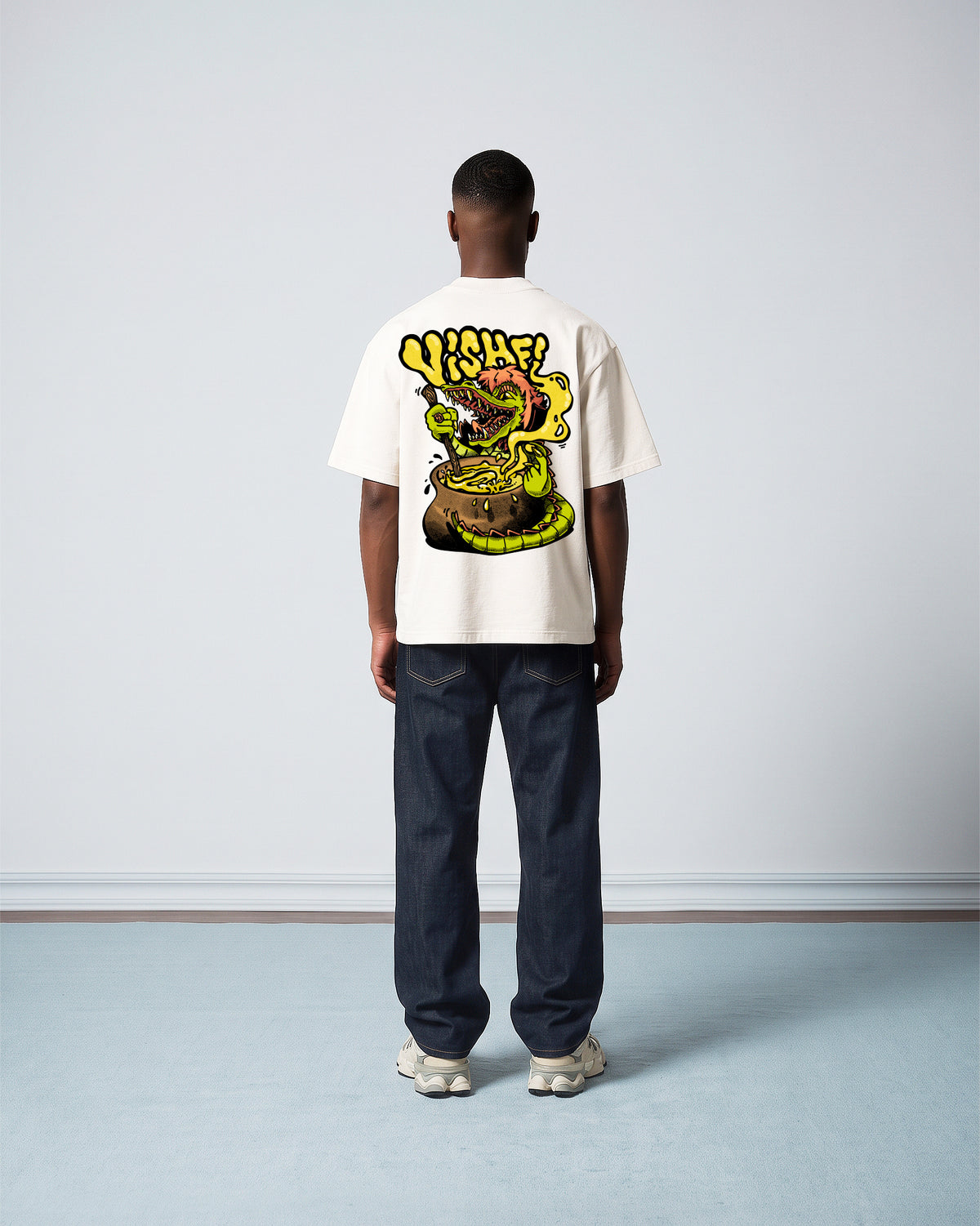Camiseta Heavy Oversized Cuca Off White