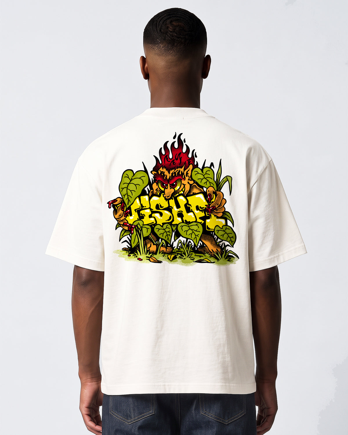 Camiseta Heavy Oversized Curupira Off White