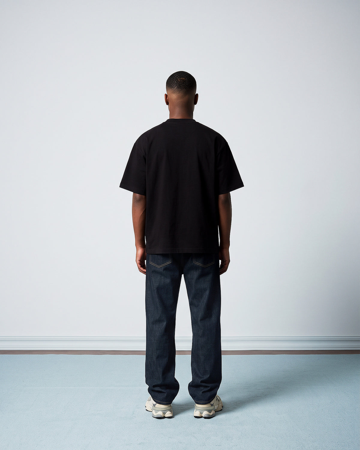 Camiseta Heavy Oversized Vigilante Preta