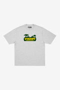 Camiseta Streetwear Tropical Cinza Mescla
