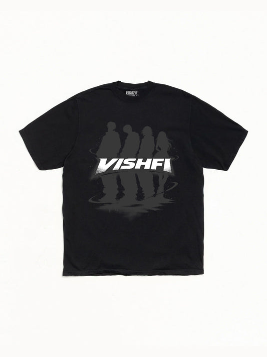 P-T-SHIRT CREW BLACK