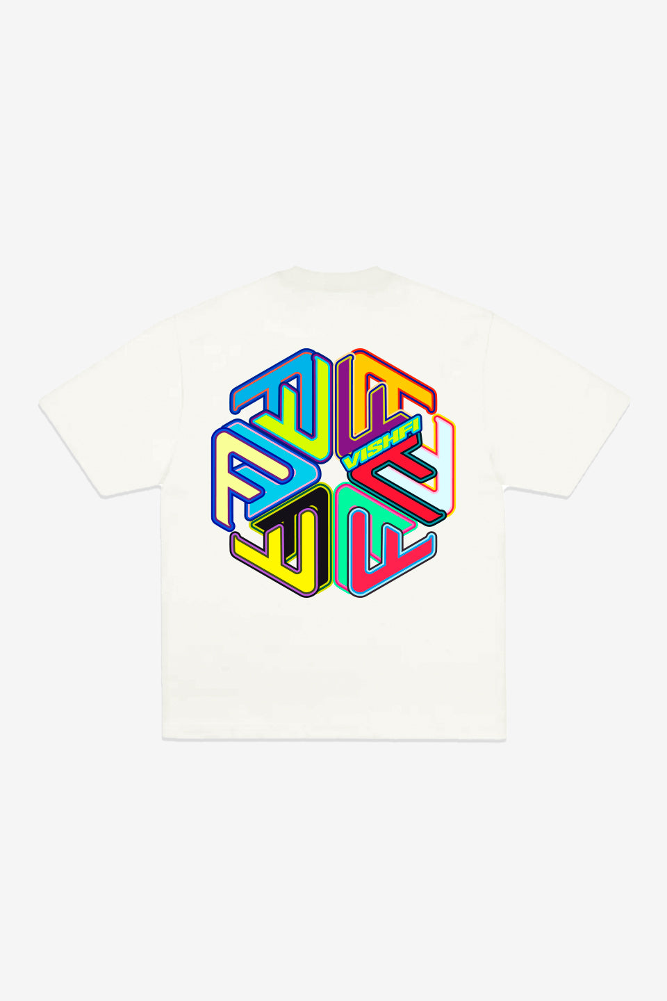 Camiseta Heavy Oversized Umbrella Acid Off White