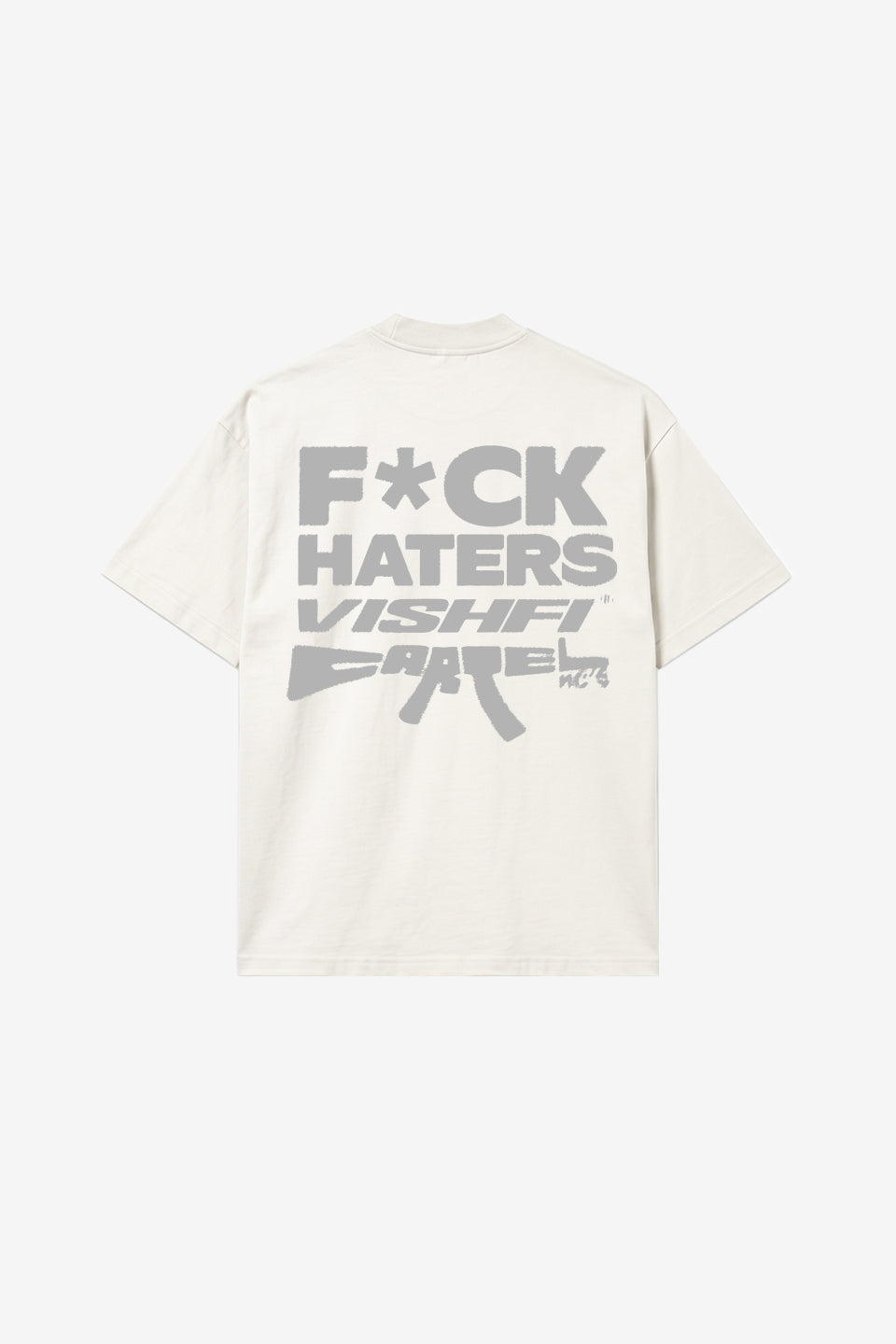 Camiseta Heavy Oversized F*uck Haters Off White Cartel Mcs