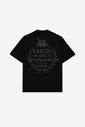 Camiseta Heavy Oversized 5 Estrelas Preta Cartel Mcs
