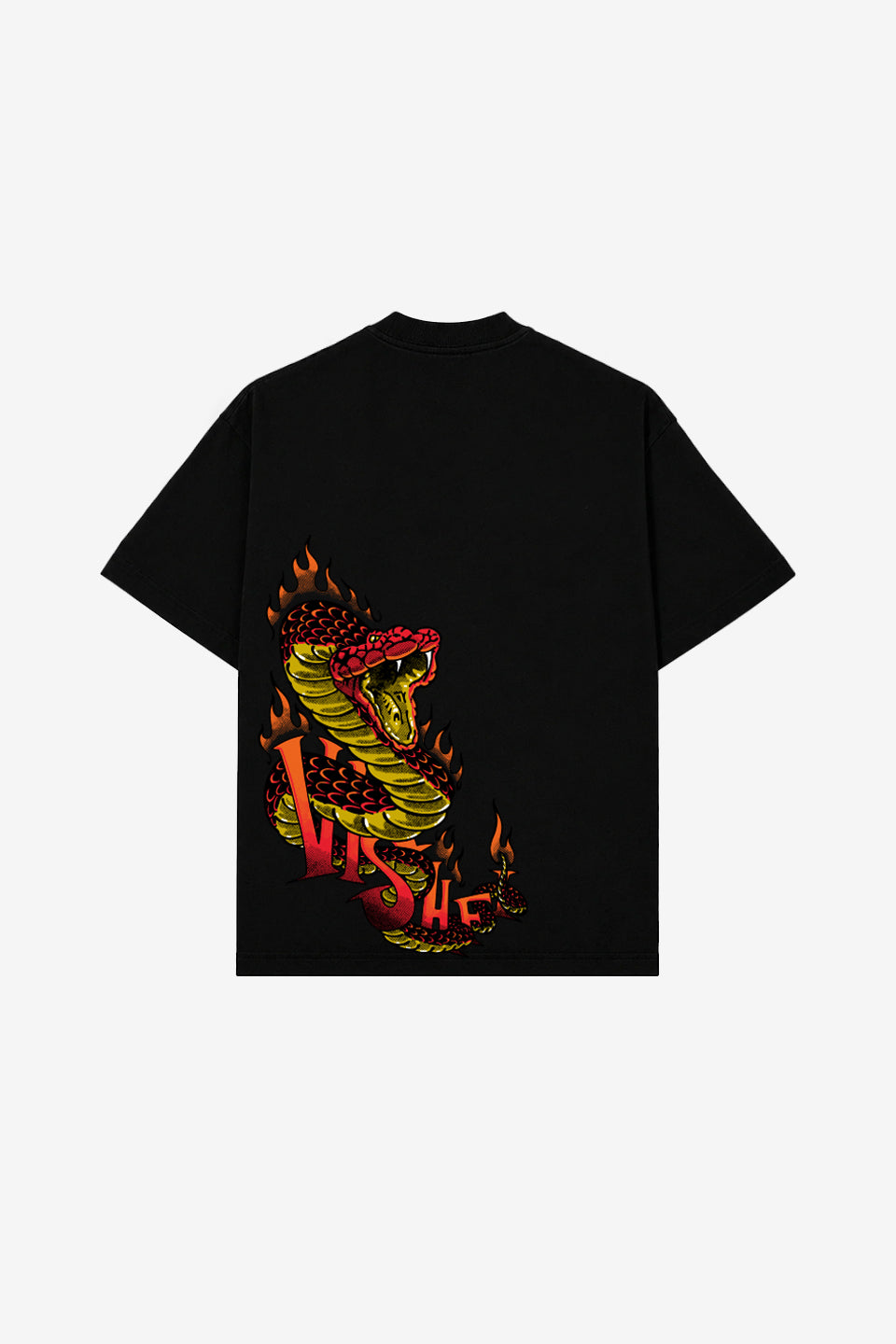 Camiseta Heavy Oversized Boitatá Preta