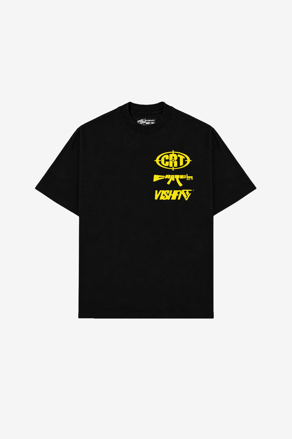 Camiseta Heavy Oversized CRT Preta Cartel Mcs